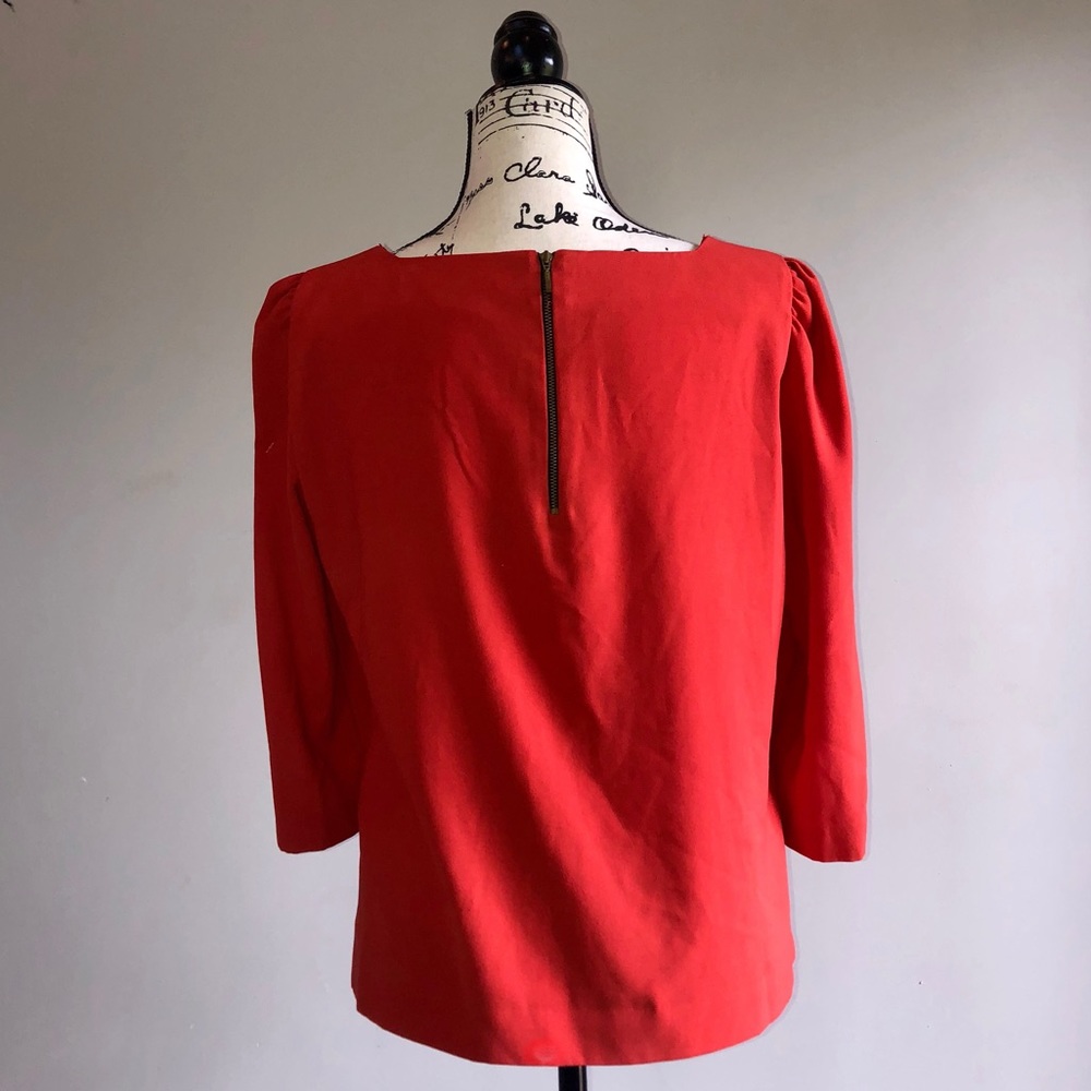 Red Zara Blouse